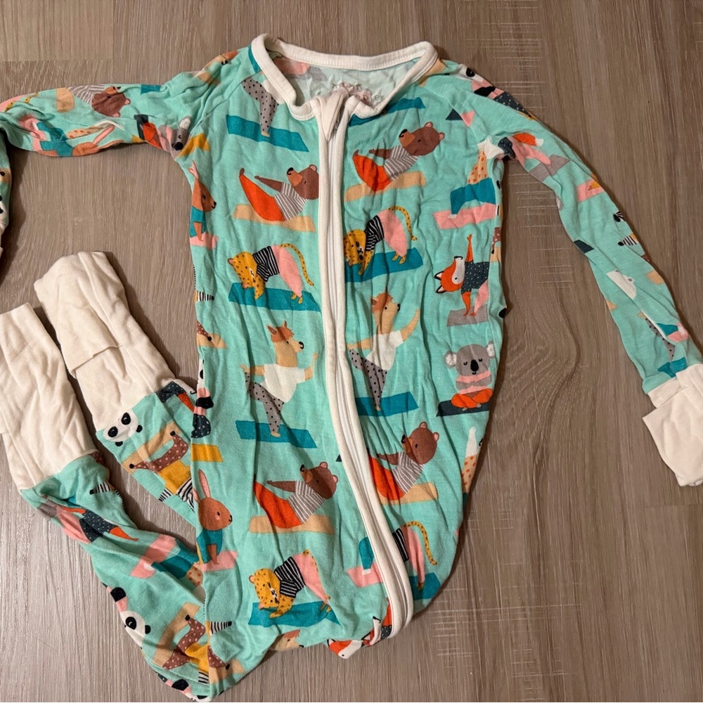 Little Sleepies Zen Zoo Yoga Zippy